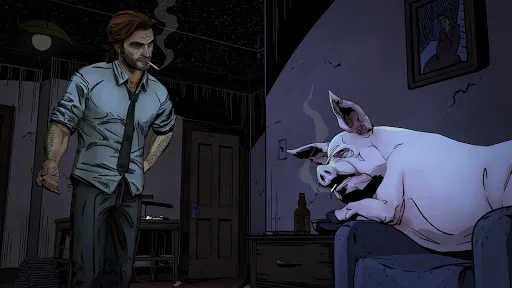 The Wolf Among Us APK screenshot