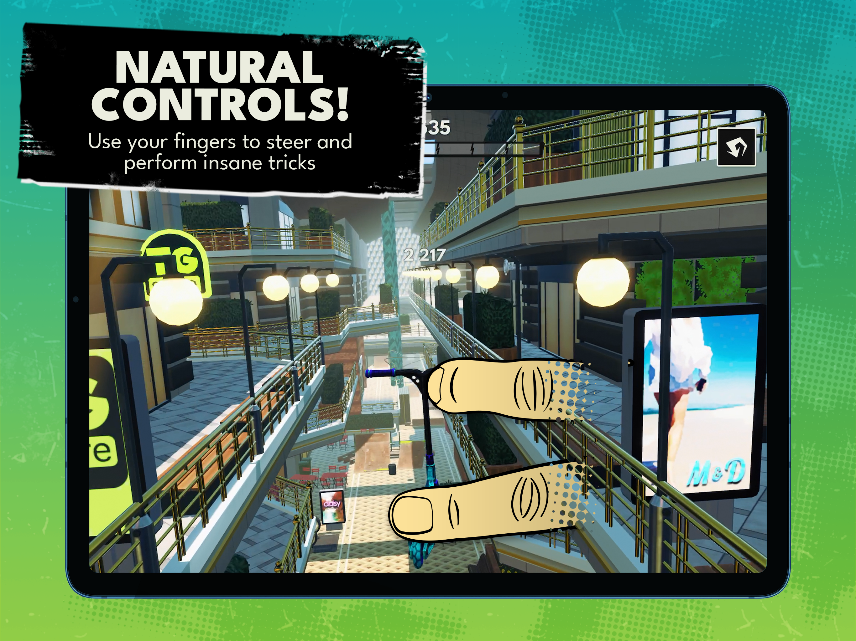 Touchgrind Scooter APK screenshot