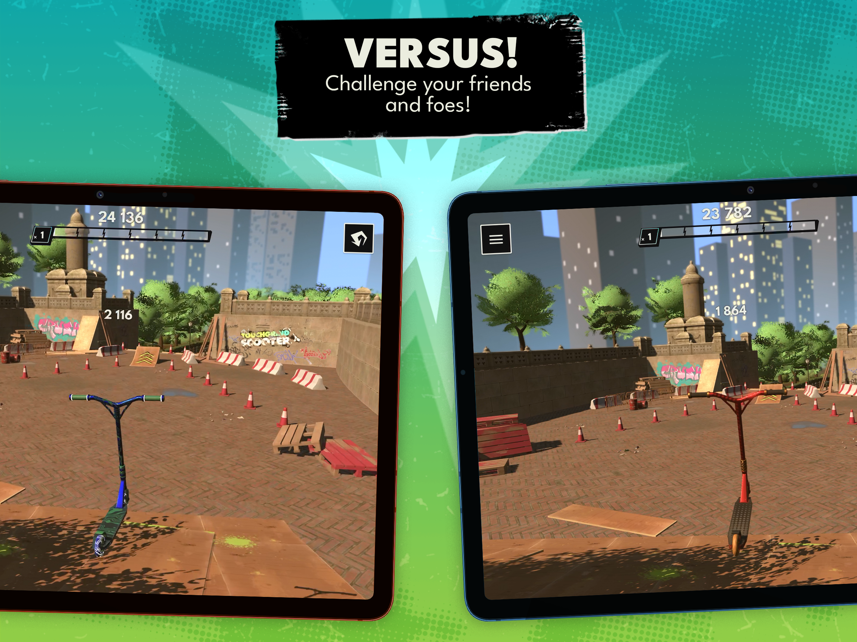 Touchgrind Scooter APK screenshot