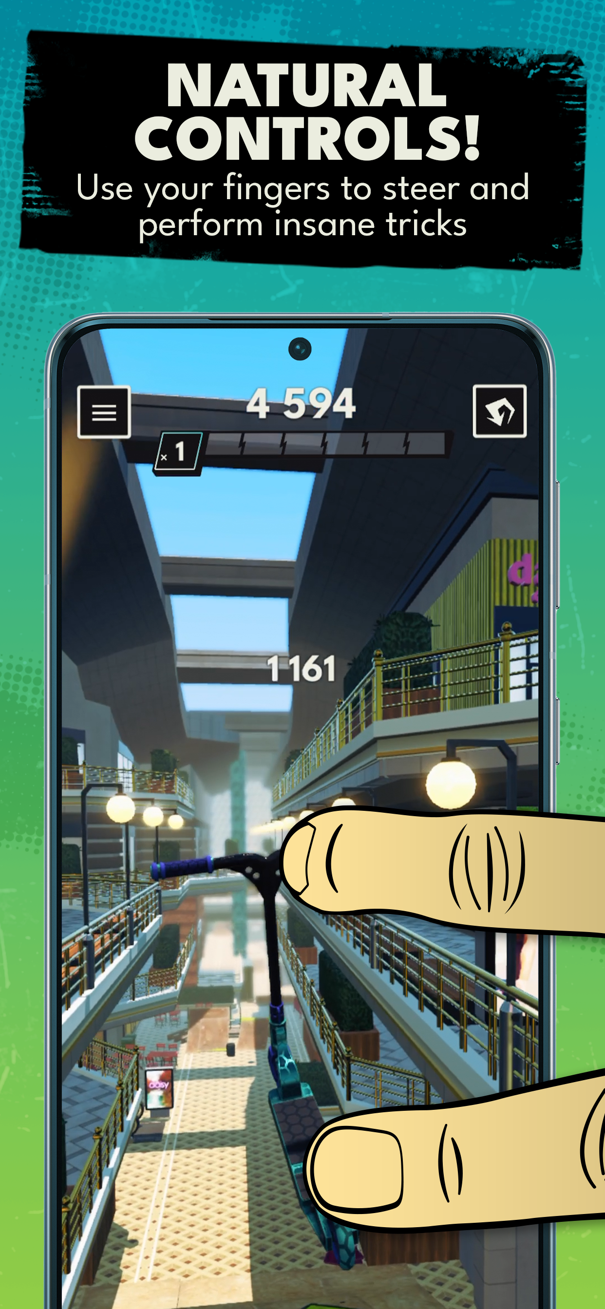 Touchgrind Scooter APK screenshot
