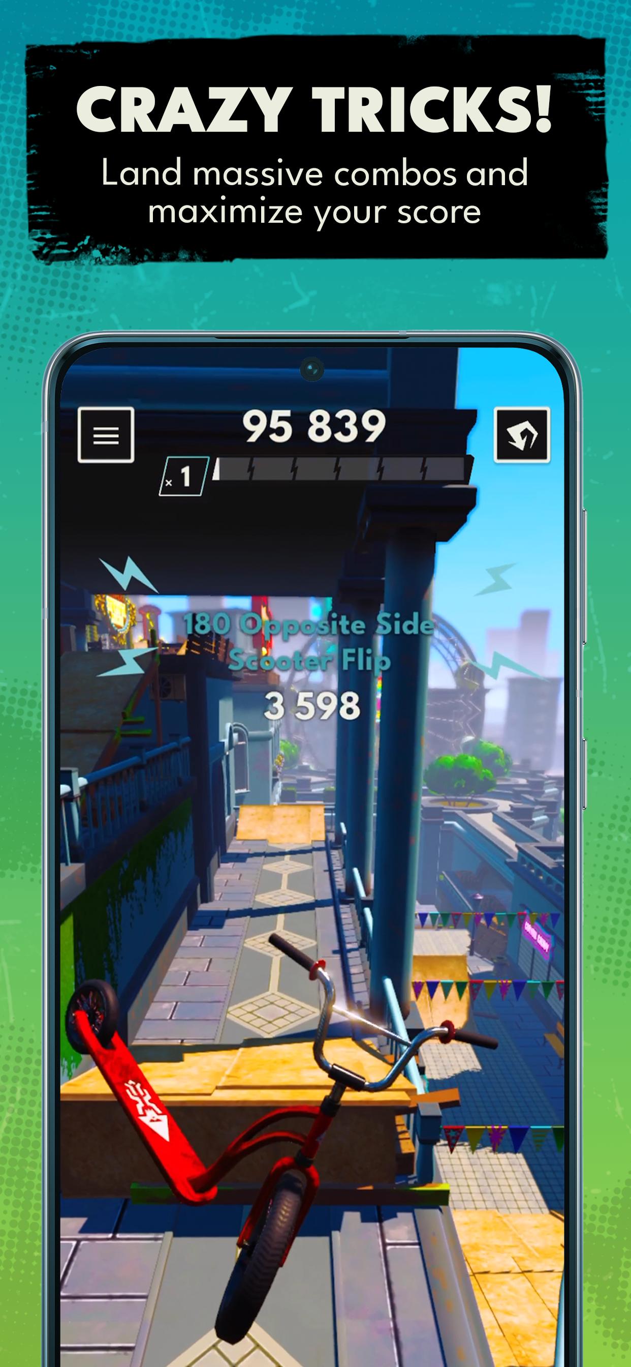 Touchgrind Scooter APK screenshot