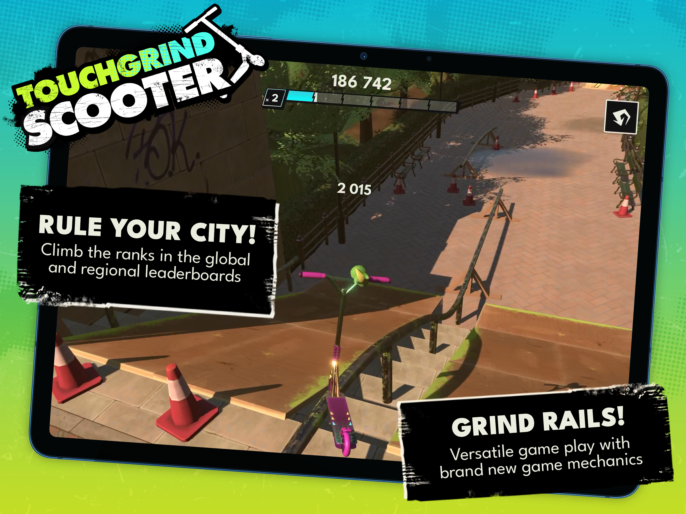 Touchgrind Scooter APK screenshot