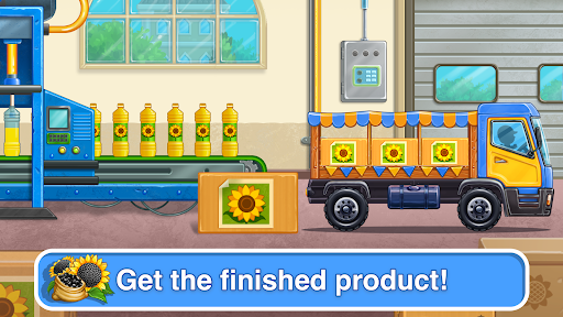 Tractor, car: kids farm games APK screenshot