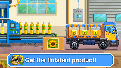 Tractor, car: kids farm games APK screenshot