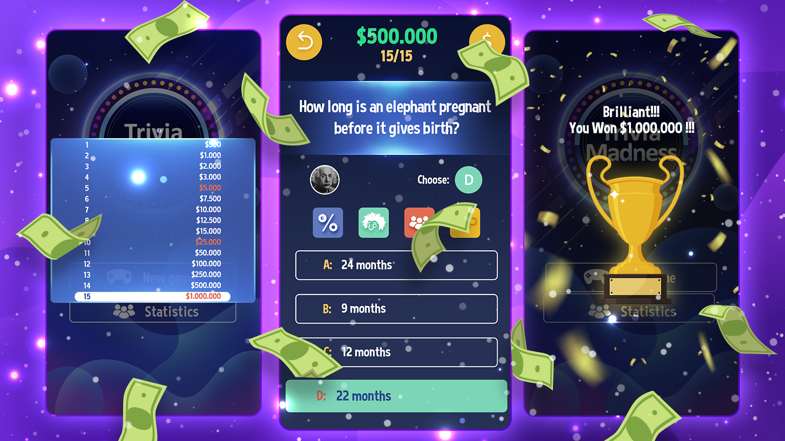 Trivia Madness APK screenshot