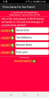 Trivia & Schedule Red Sox Fans APK screenshot