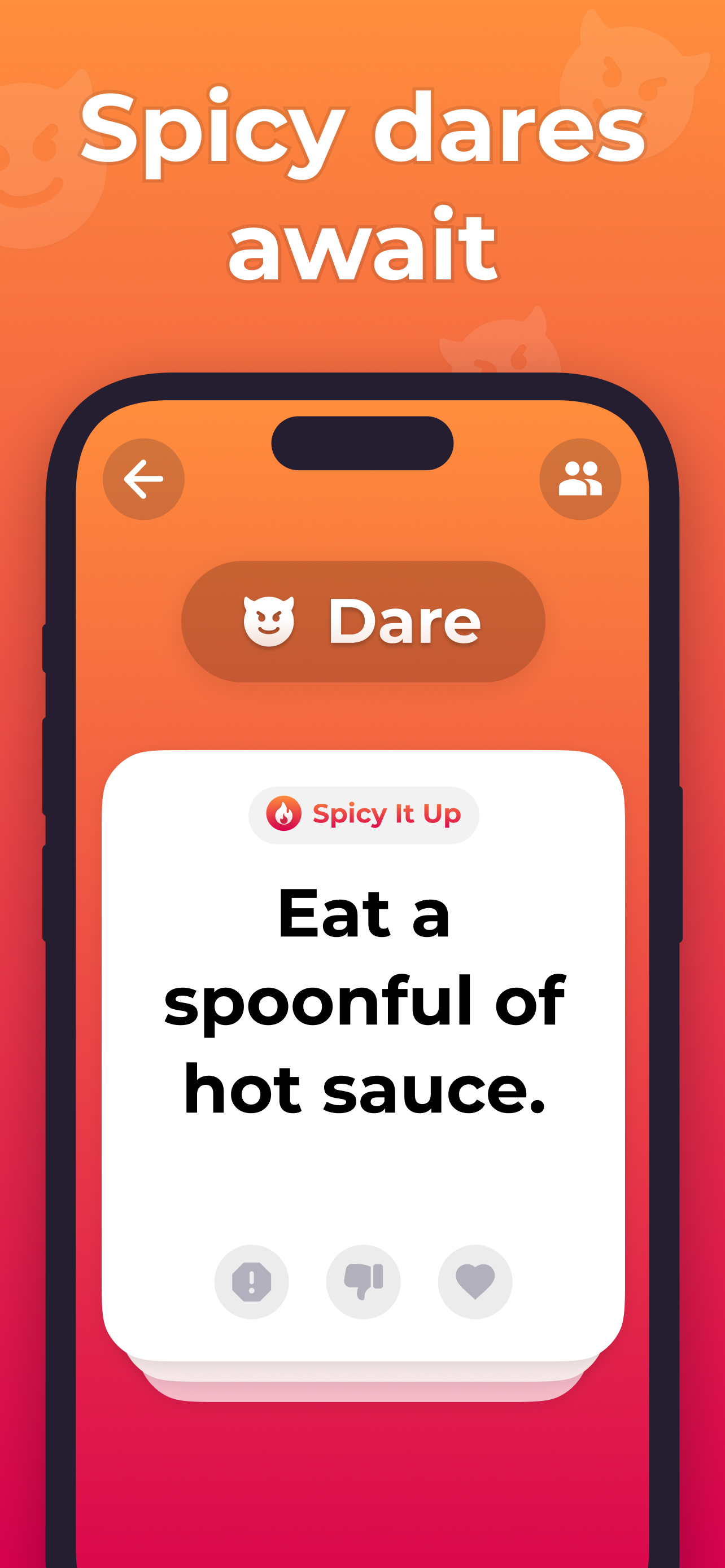 Truth or Dare - Dirty & Spicy APK screenshot