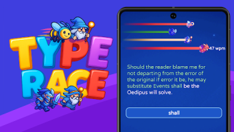 Type Race - The Typing Game APK screenshot