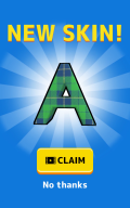 Type Spin: alphabet run game APK screenshot