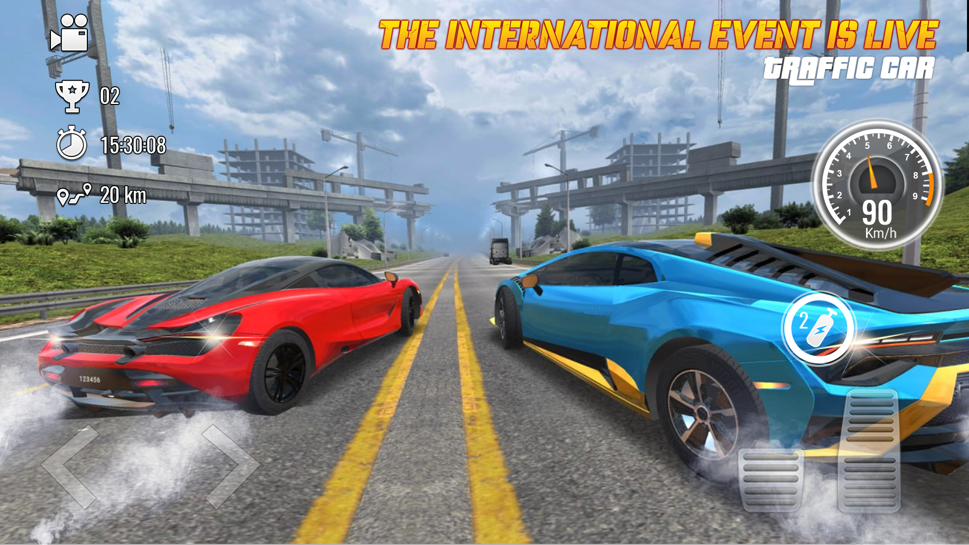 Ultimate Traffic Driving Car APK screenshot