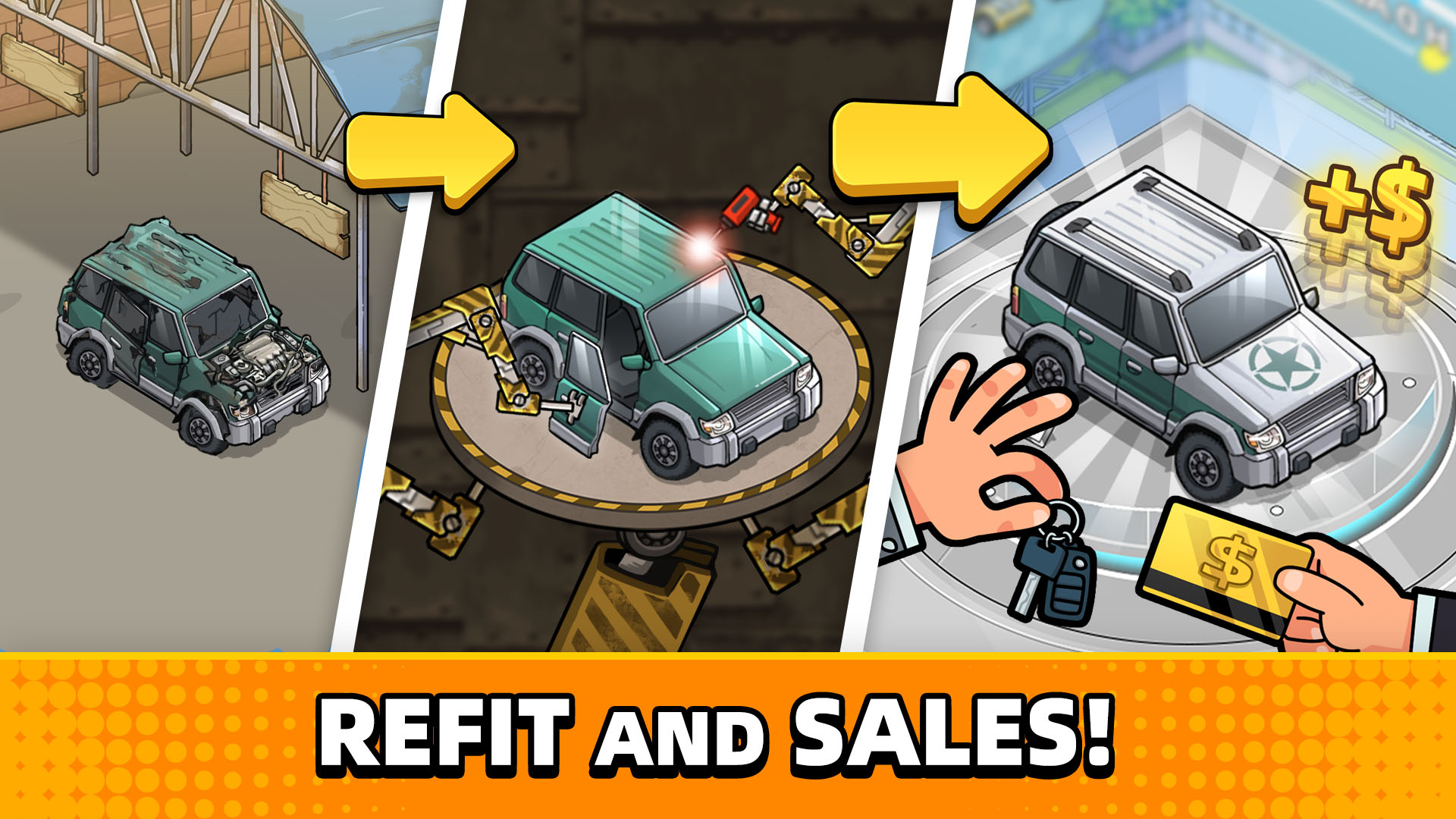 Used Car Tycoon: игра перекуп APK screenshot