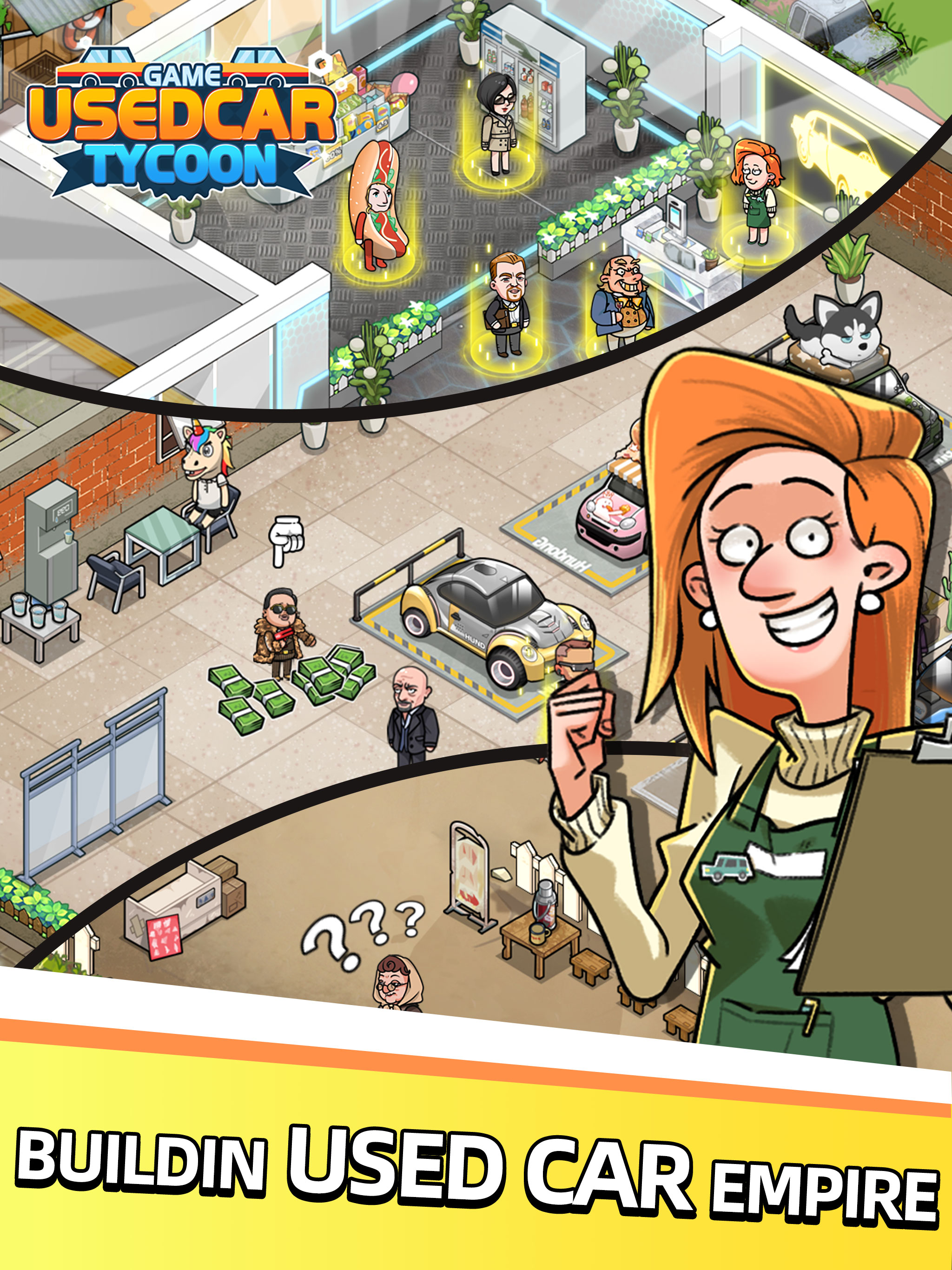 Used Car Tycoon: игра перекуп APK screenshot