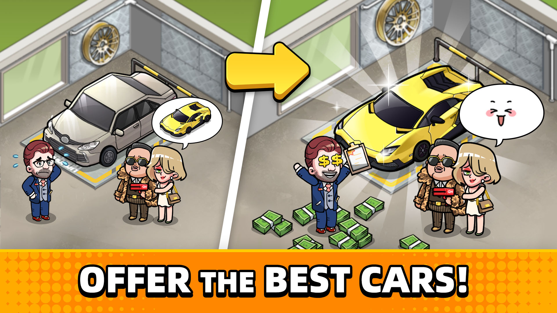 Used Car Tycoon: игра перекуп APK screenshot