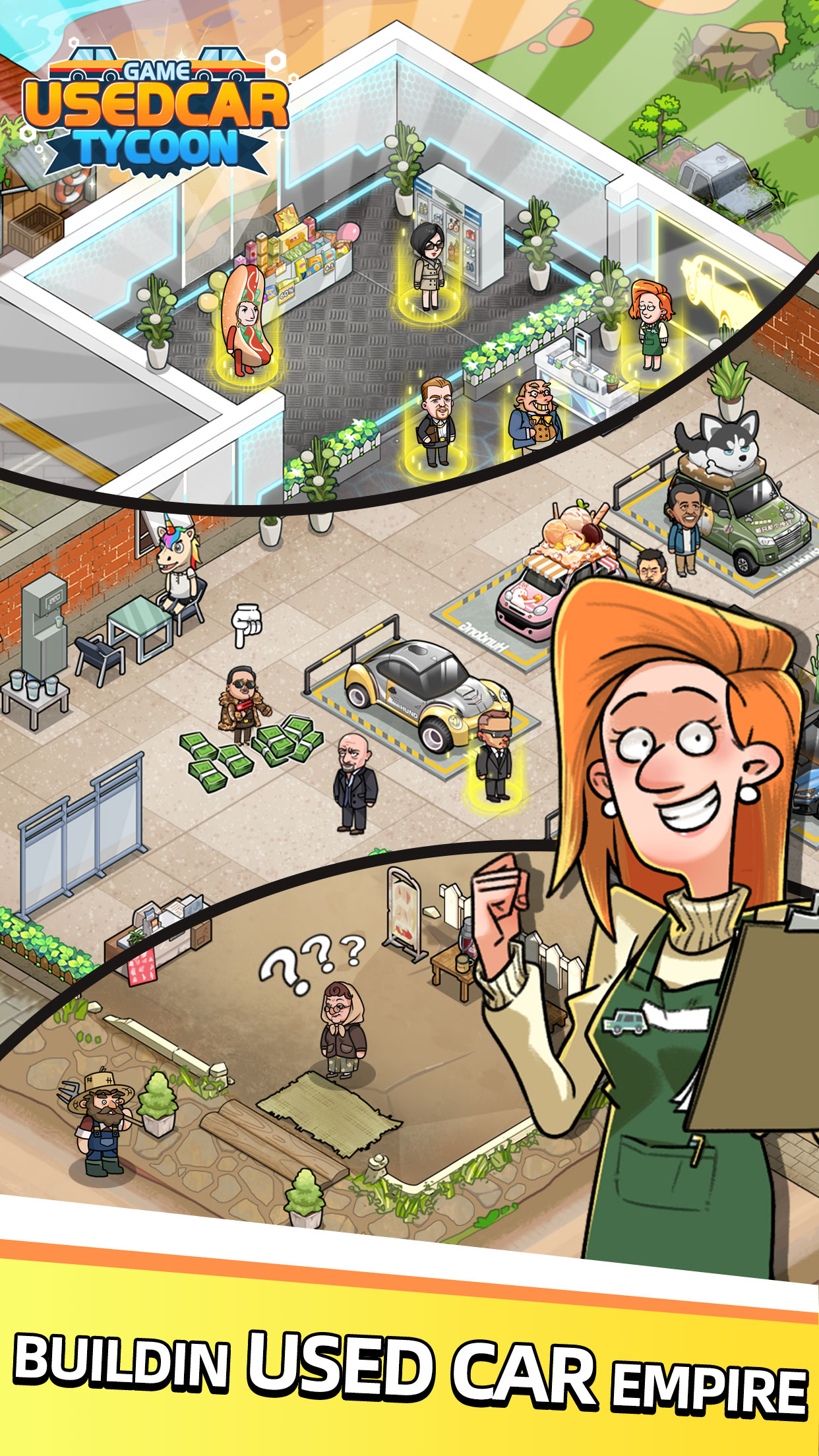 Used Car Tycoon: игра перекуп APK screenshot