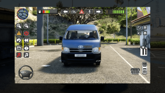 Van Toyota Hiace Simulator screenshot