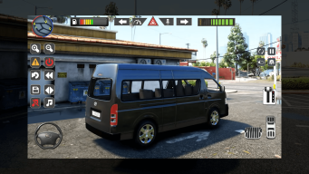 Van Toyota Hiace Simulator screenshot