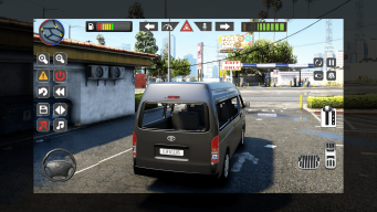 Van Toyota Hiace Simulator screenshot