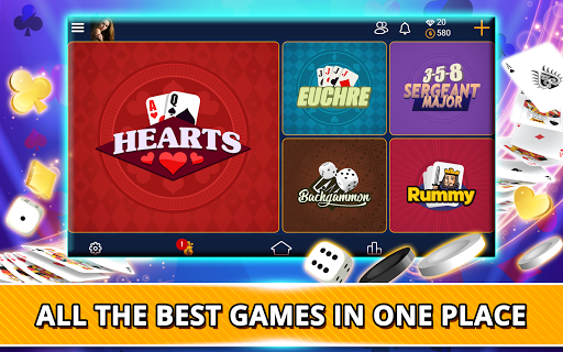 VIP Games: Hearts, Euchre APK screenshot