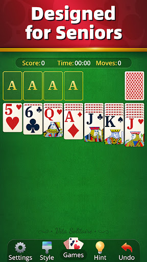 Vita Solitaire for Seniors APK screenshot