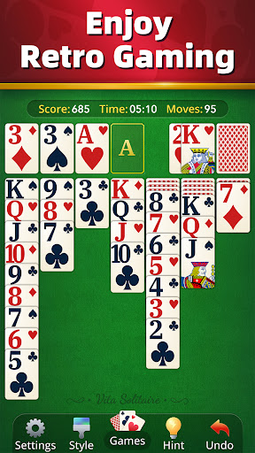 Vita Solitaire for Seniors APK screenshot