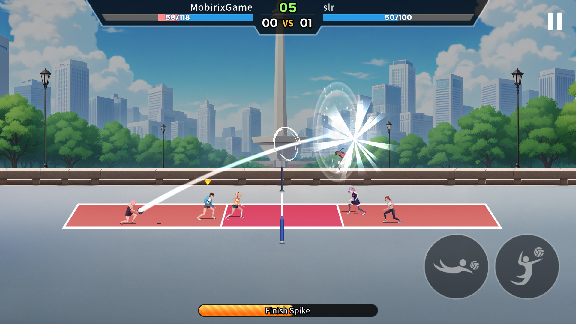 VolleyBall King APK screenshot