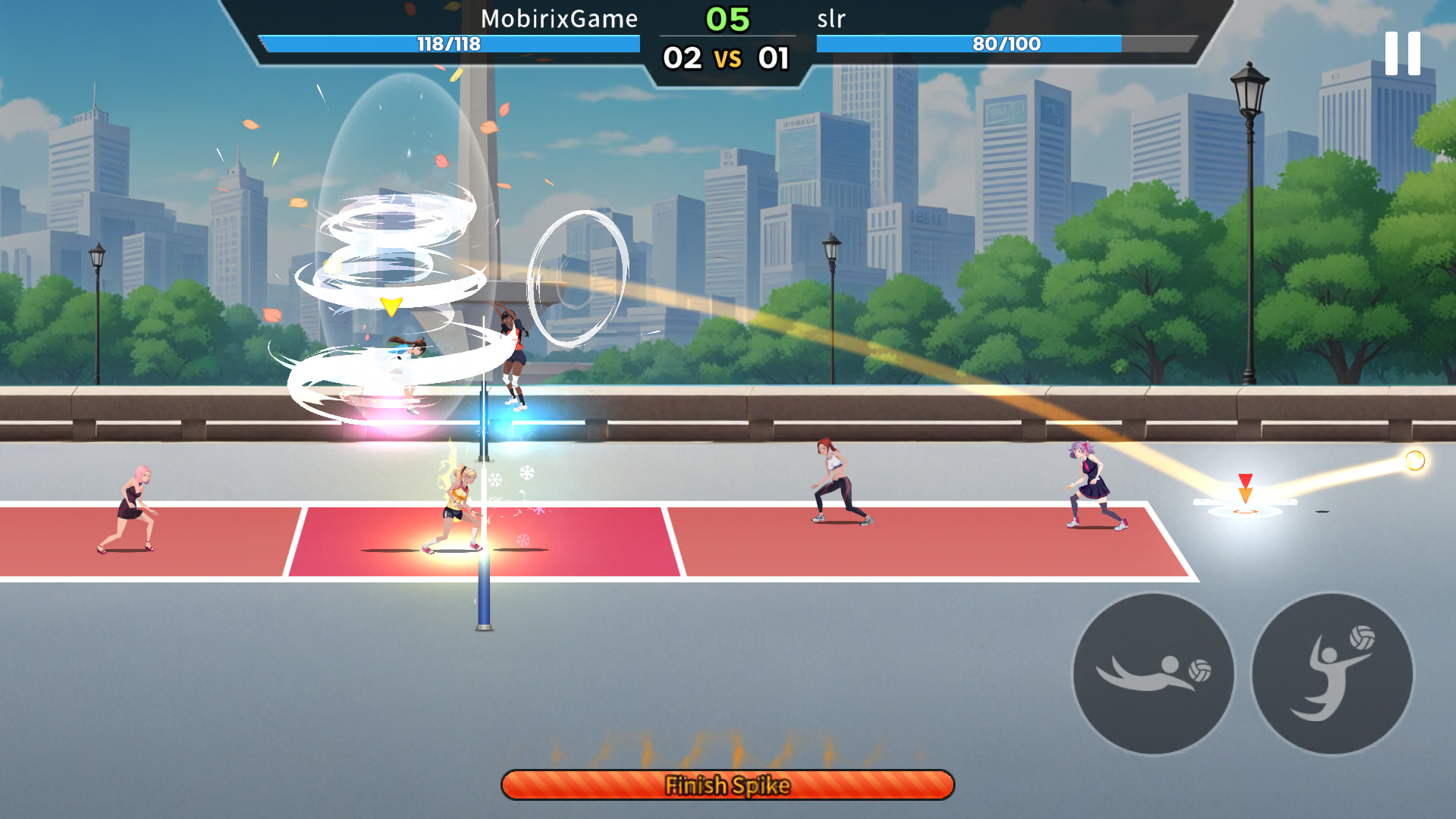 VolleyBall King APK screenshot