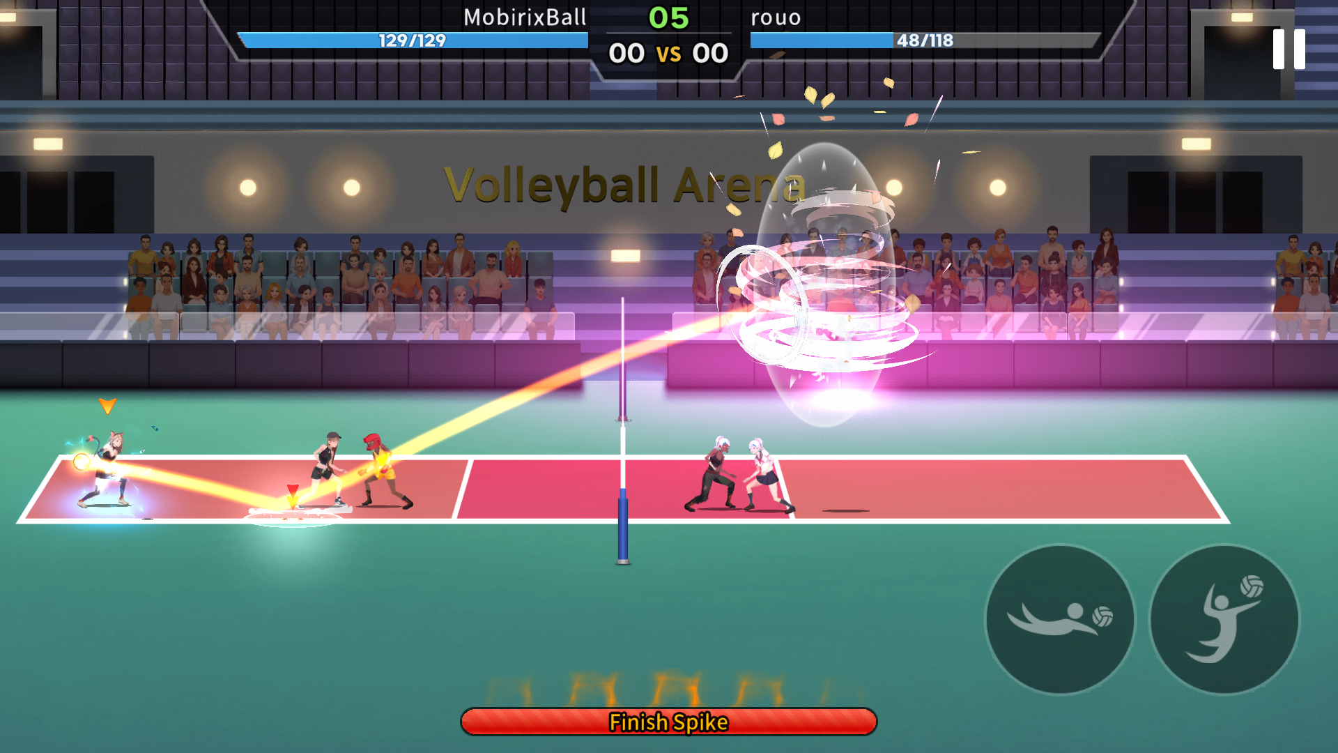 VolleyBall King APK screenshot