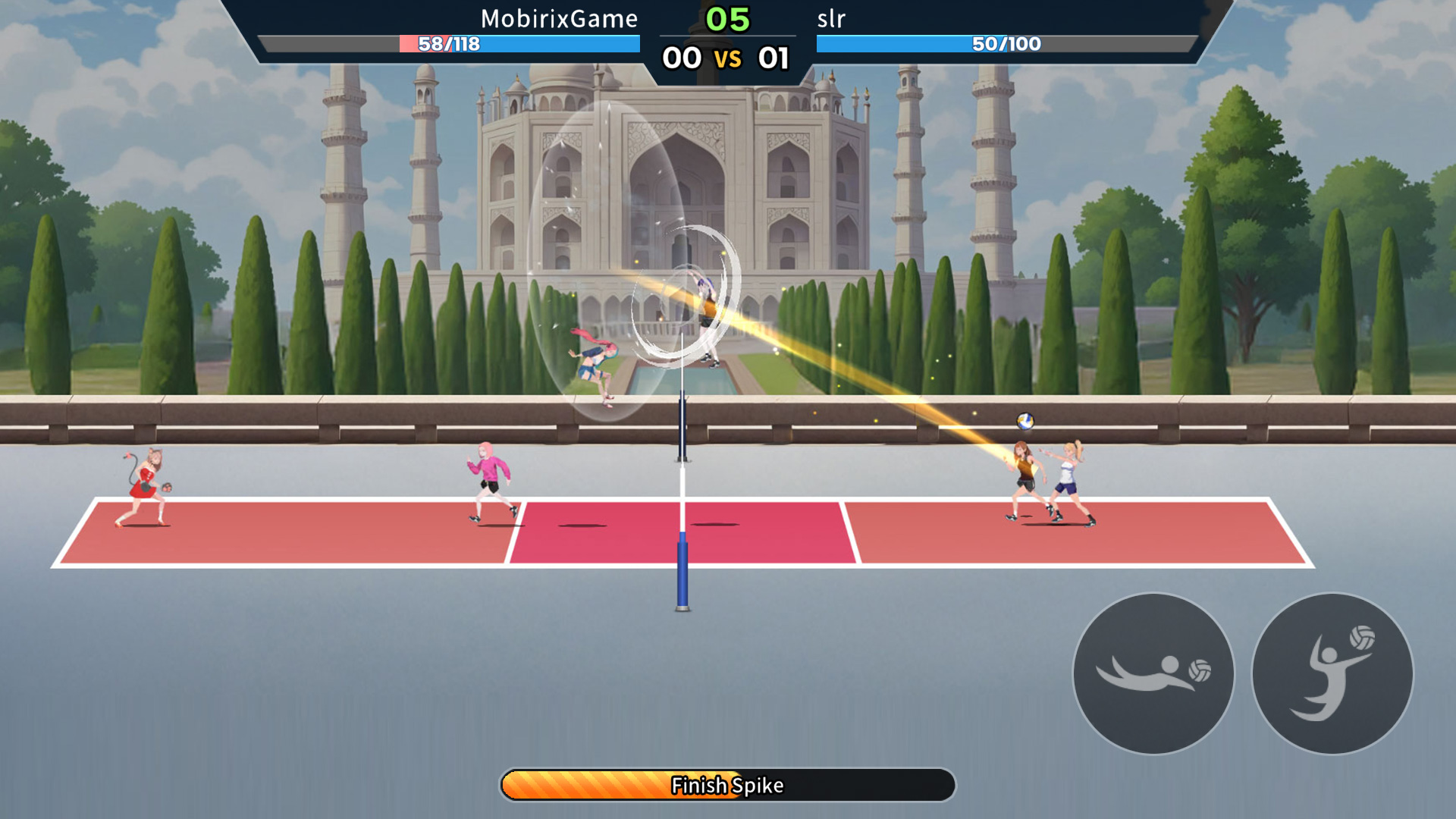 VolleyBall King APK screenshot