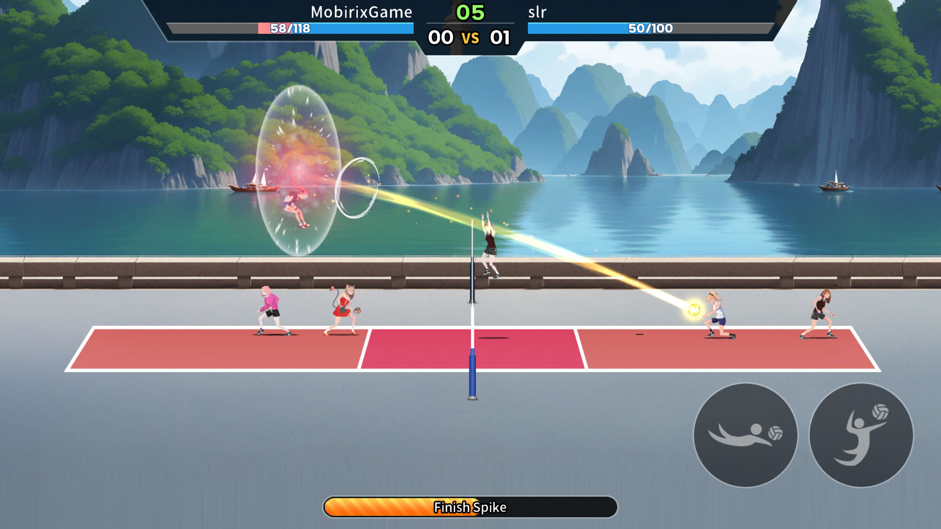 VolleyBall King APK screenshot