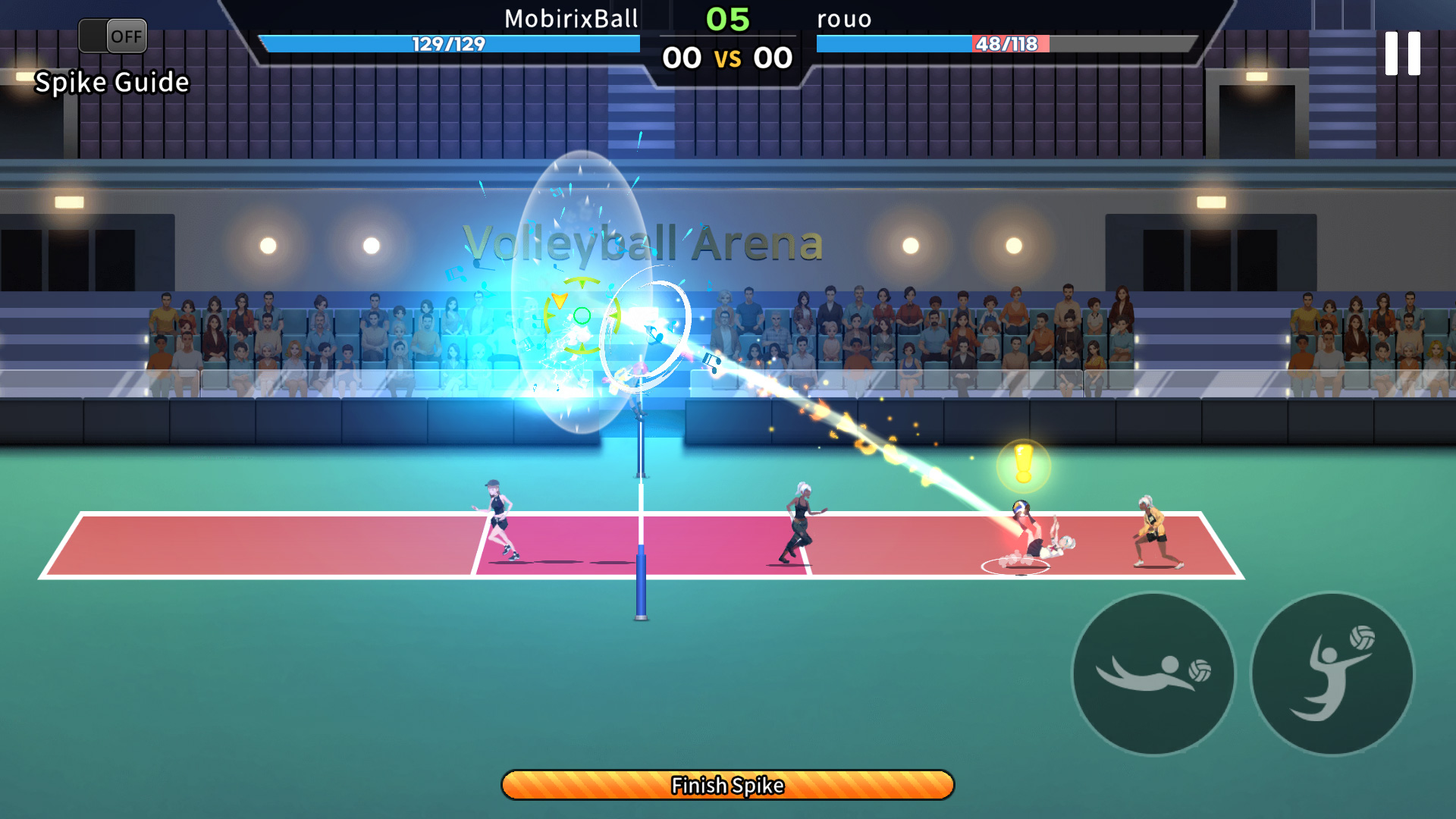VolleyBall King APK screenshot