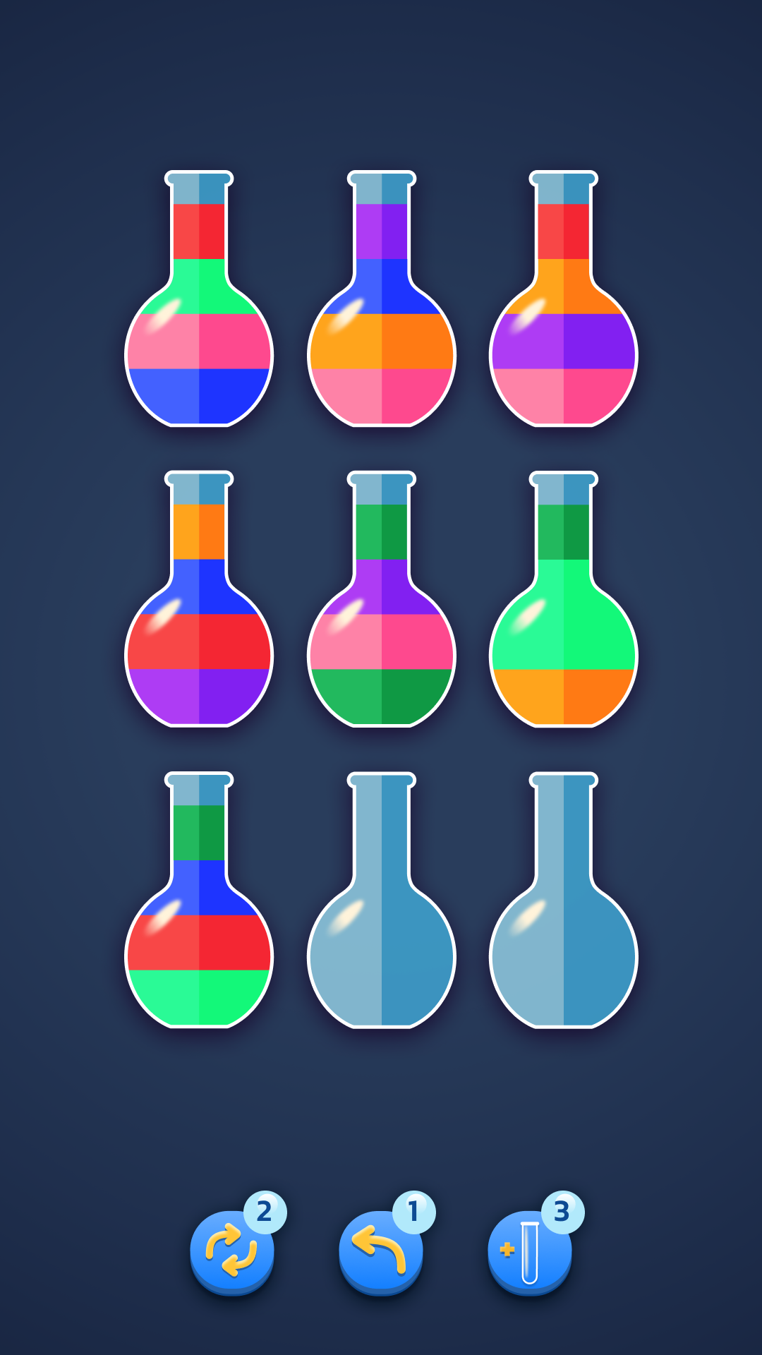 Water Sortpuz - Головоломка APK screenshot