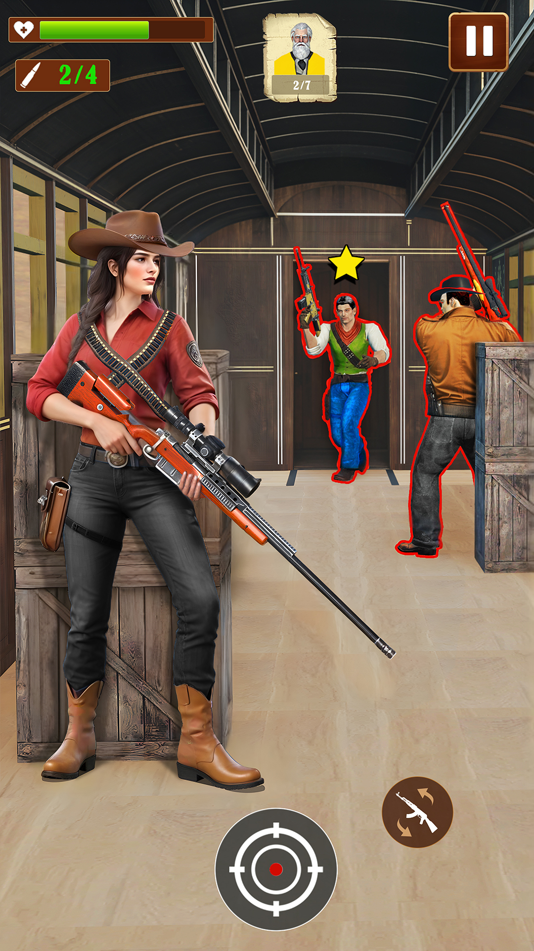 игра на выживание в вестерне APK screenshot