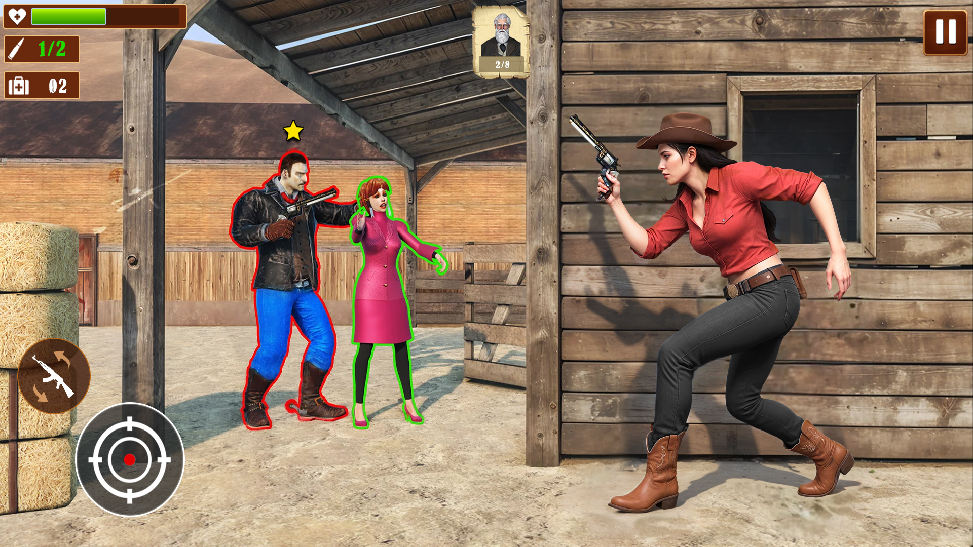игра на выживание в вестерне APK screenshot