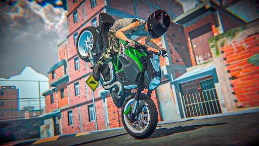 Wheelie City: Motorcycle Stunt 1