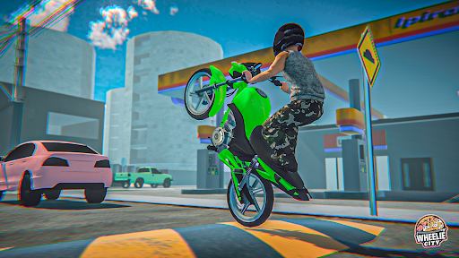 Wheelie City: Motorcycle Stunt 2