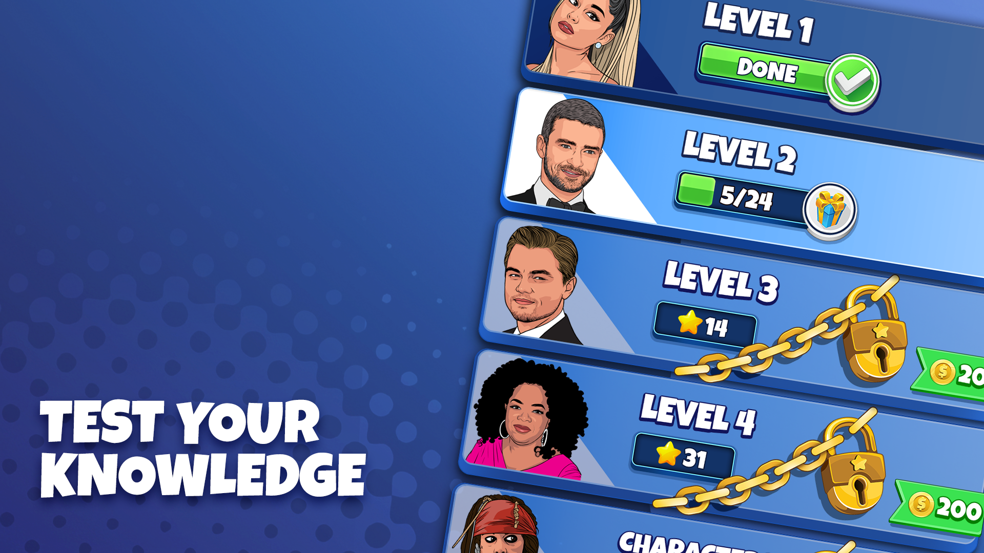 Who is it? Celeb Quiz Trivia APK screenshot
