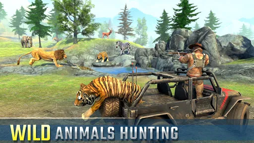 Wild Animal Hunting Games FPS APK screenshot