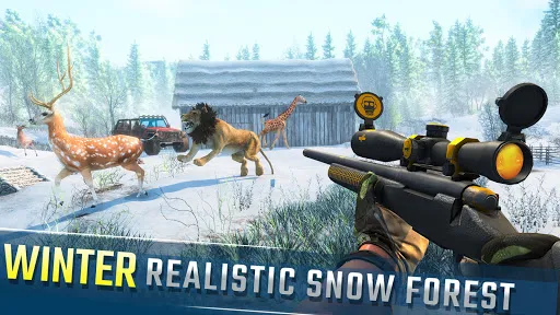 Wild Animal Hunting Games FPS APK screenshot