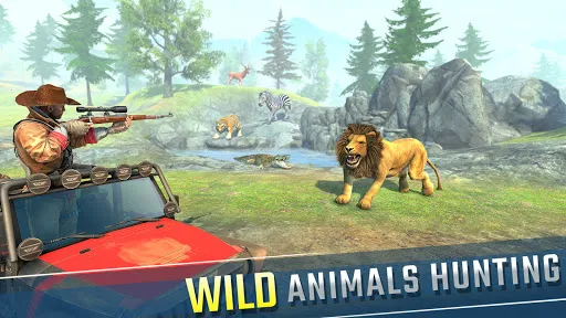 Wild Animal Hunting Games FPS APK screenshot
