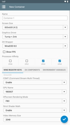 Winlator APK screenshot