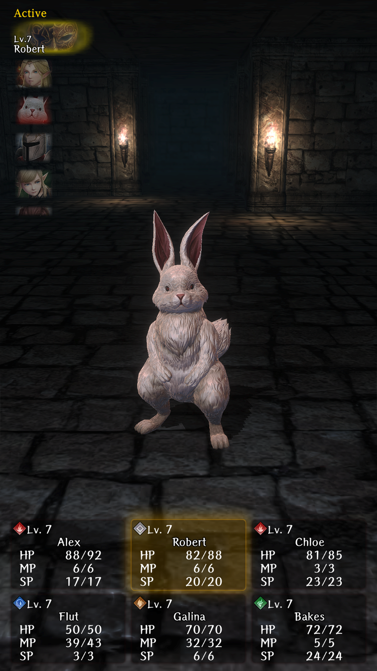 Wizardry Variants Daphne screenshot