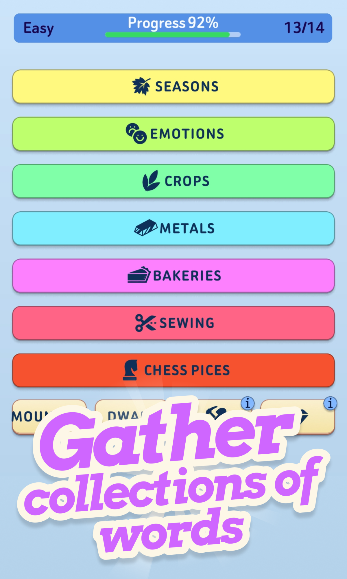 Word Bridges Logic Connections APK screenshot