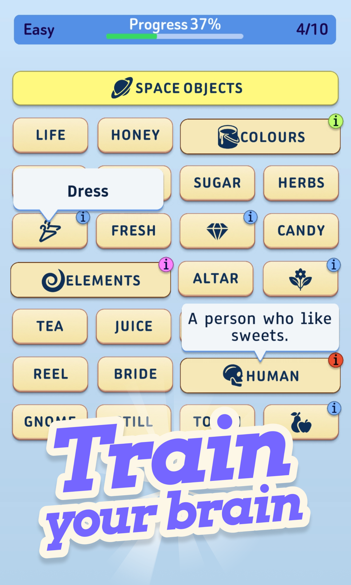 Word Bridges Logic Connections APK screenshot
