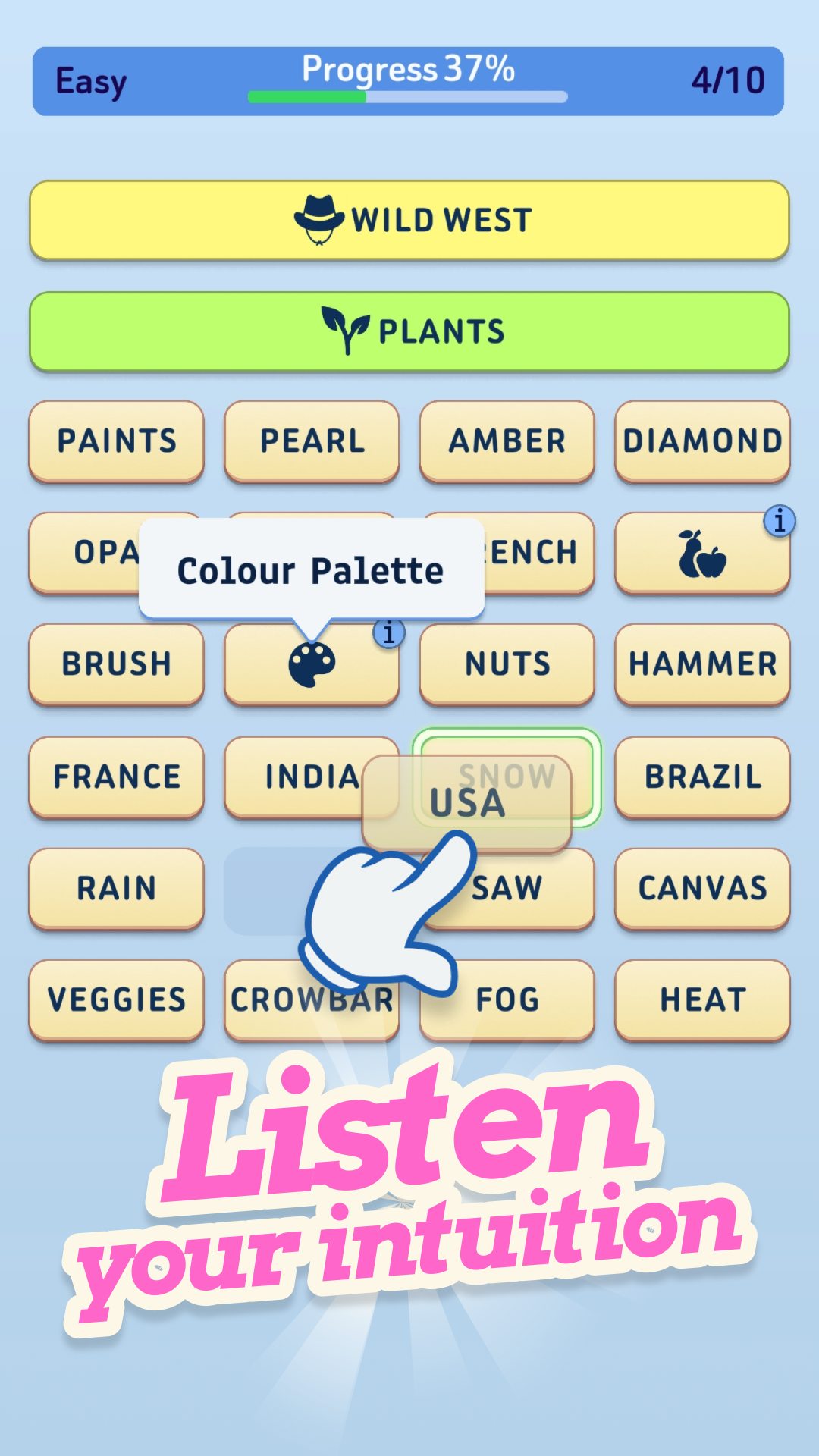 Word Bridges Logic Connections APK screenshot