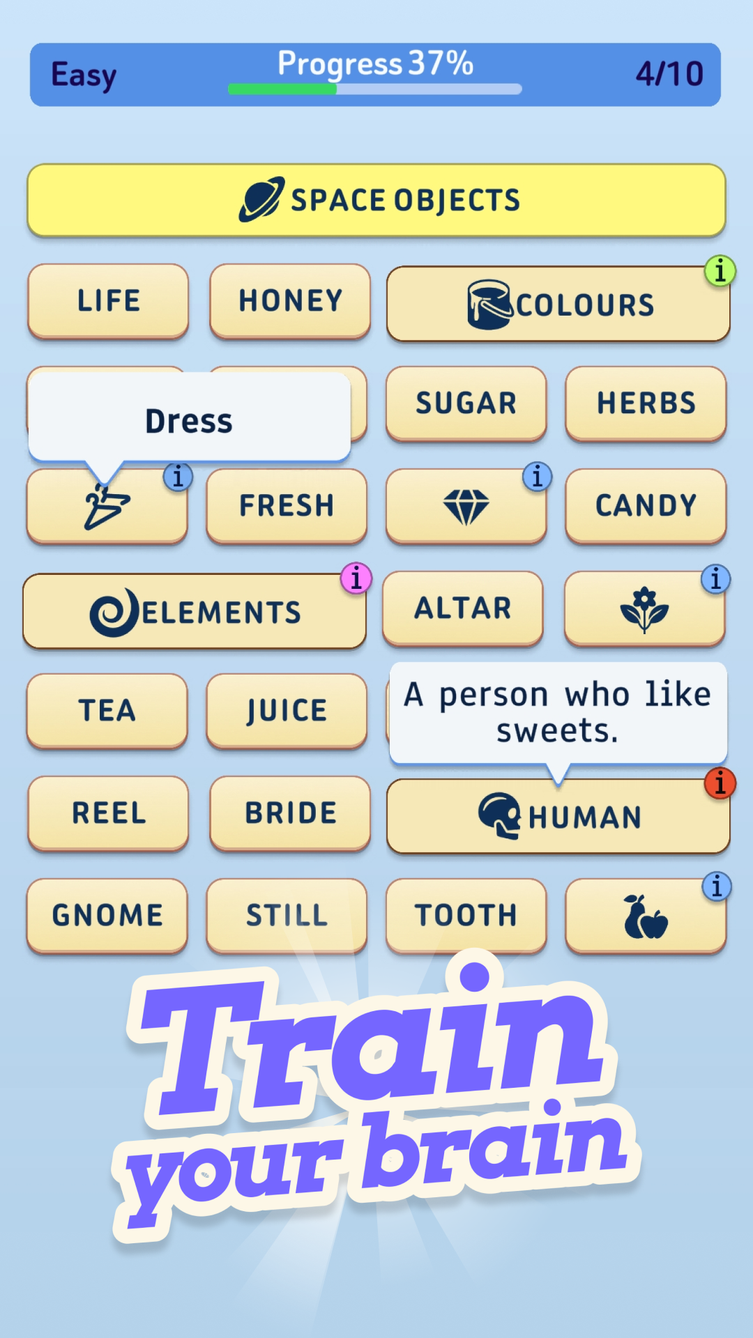 Word Bridges Logic Connections APK screenshot