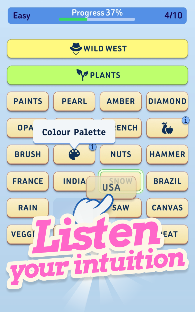 Word Bridges Logic Connections APK screenshot
