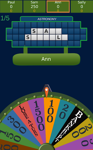 Word Fortune Wheel of Phrases APK screenshot
