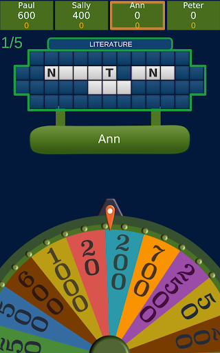 Word Fortune Wheel of Phrases APK screenshot