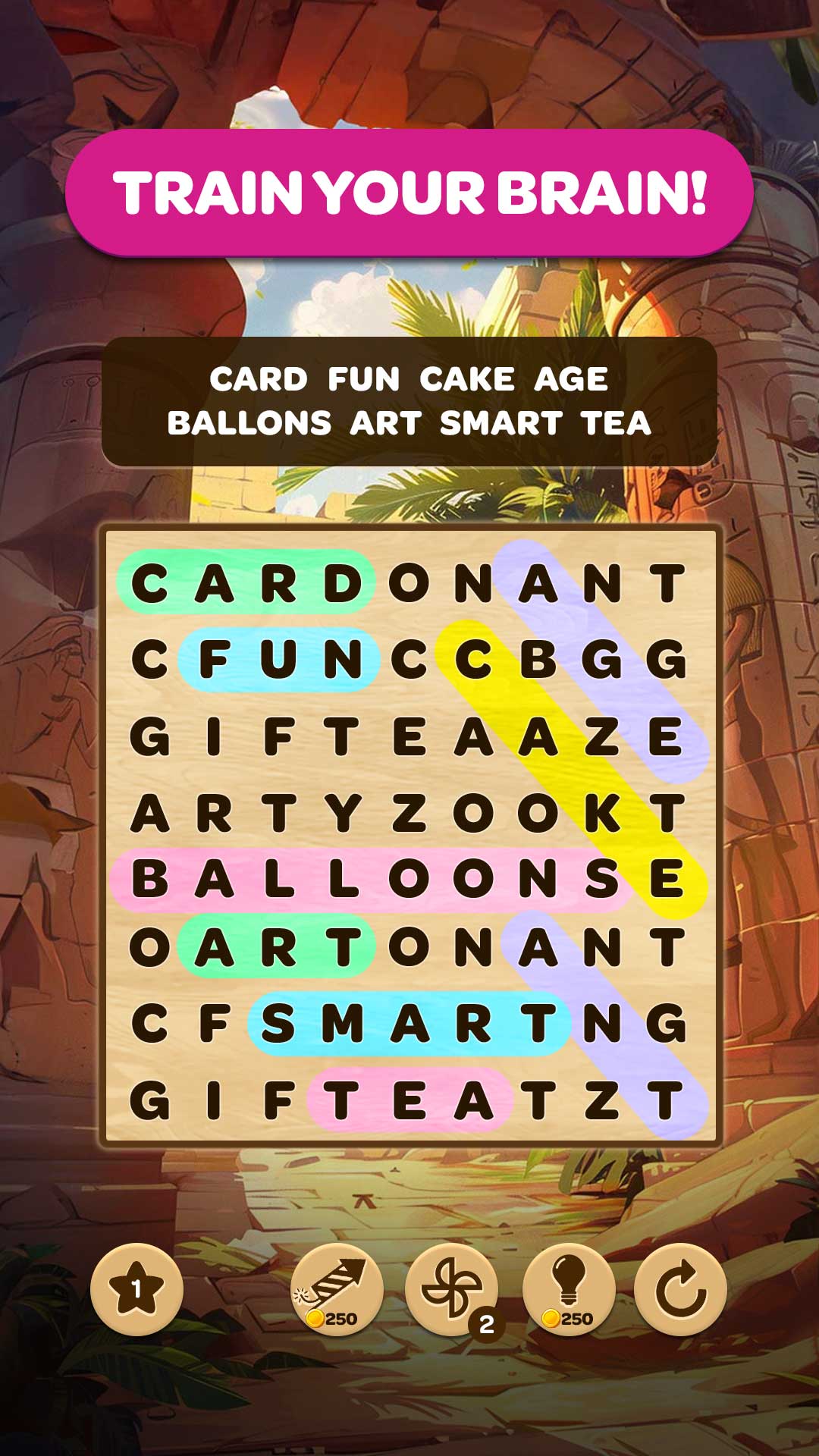 Word Search Hunt APK screenshot