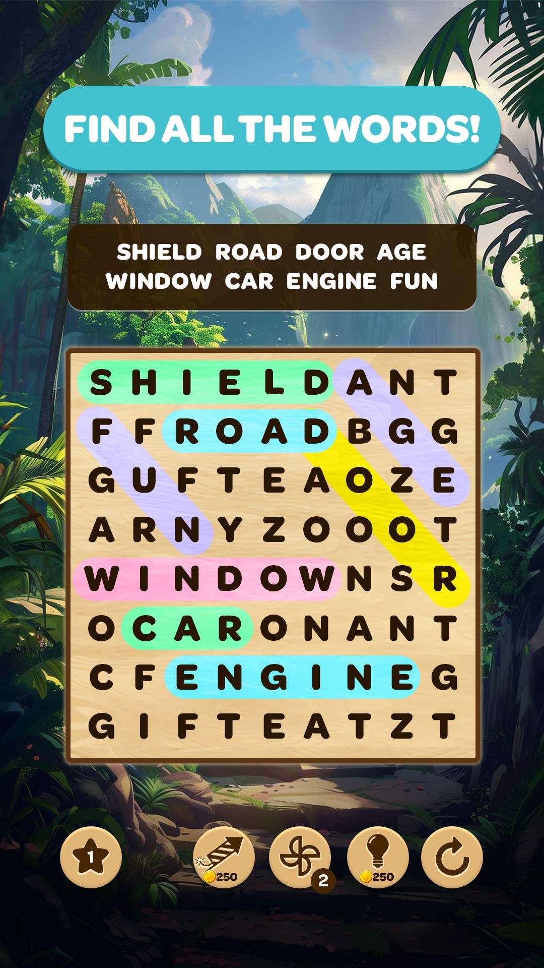 Word Search Hunt APK screenshot